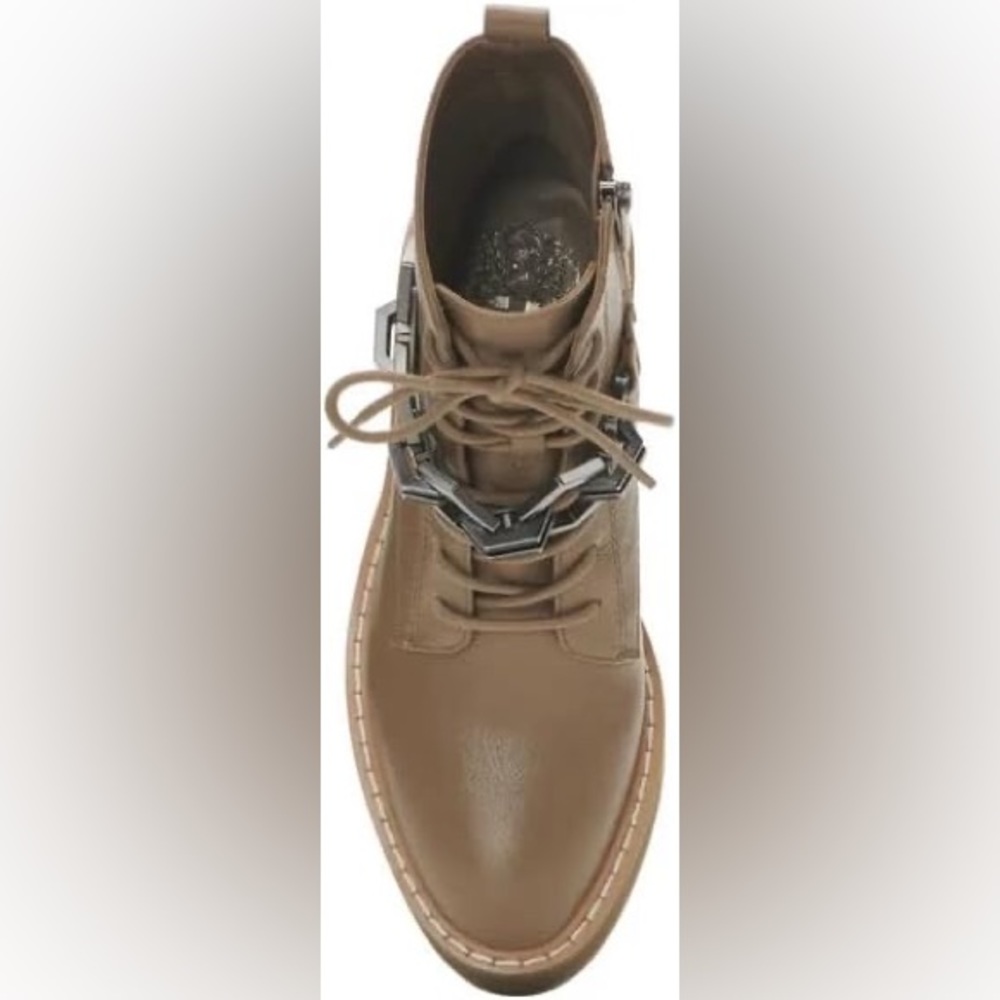 Vince Camuto Keltana Combat Boot Cub Brown Size 8.5 - Picture 5 of 10